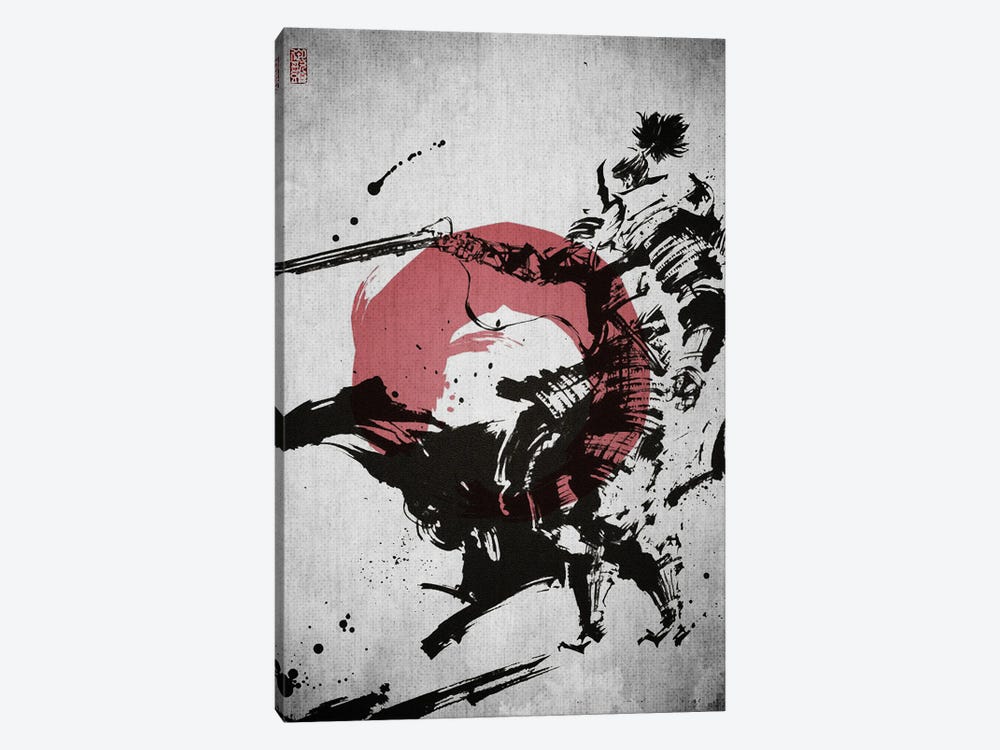 Samurai Gunner by Joseph Fernando 1-piece Canvas Wall Art