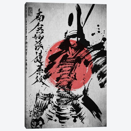 Samurai General Canvas Print #JFD113} by Joseph Fernando Canvas Wall Art