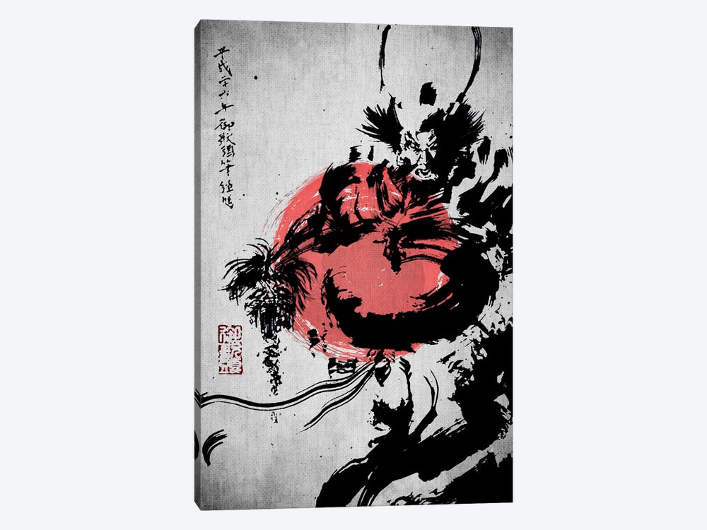 Angry Samura by Joseph Fernando 1-piece Canvas Artwork