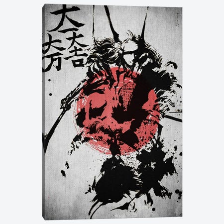 Samurai Hunter Canvas Print #JFD131} by Joseph Fernando Canvas Art