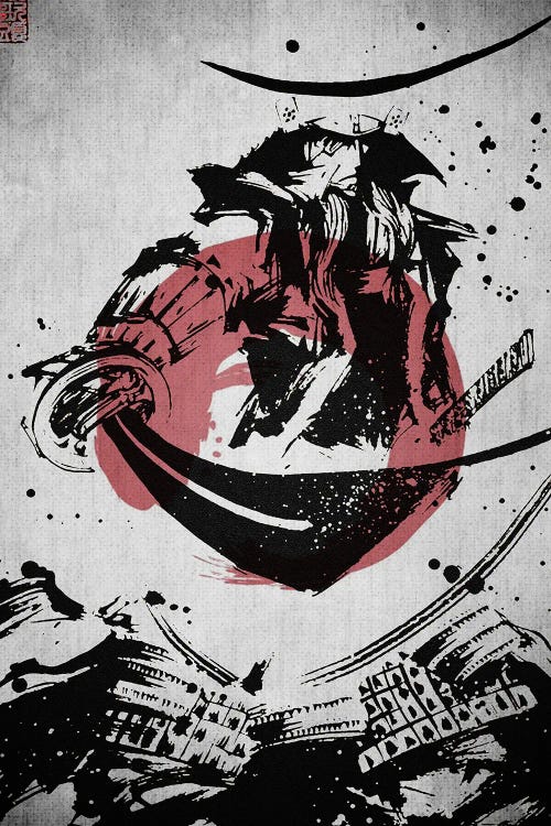 Samurai Sword by Joseph Fernando wall art