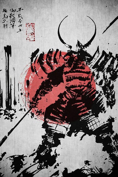 Samurai Throne by Joseph Fernando canvas print