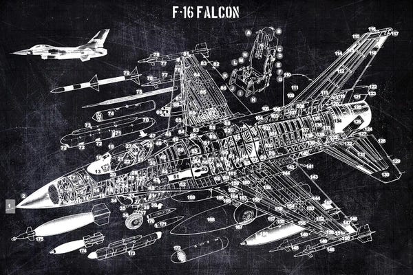 By Air: F-16 Falcon by Joseph Fernando