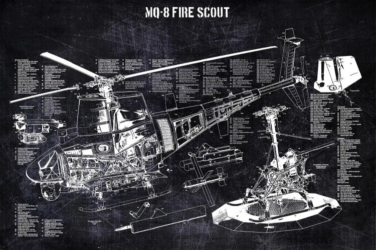 MQ-8 Fire Scout by Joseph Fernando wall art