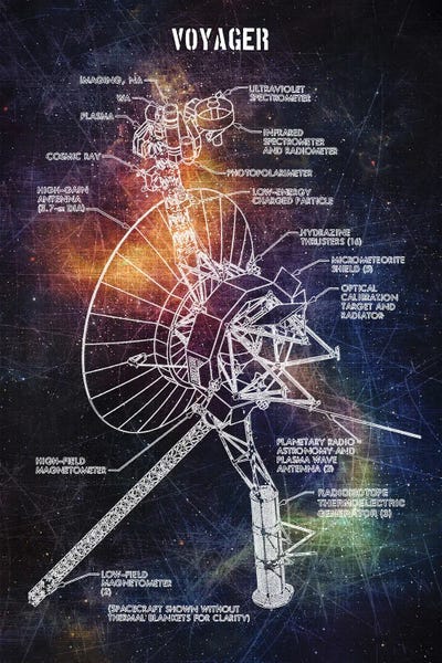 Engineering & Machinery Blueprints: Voyager by Joseph Fernando