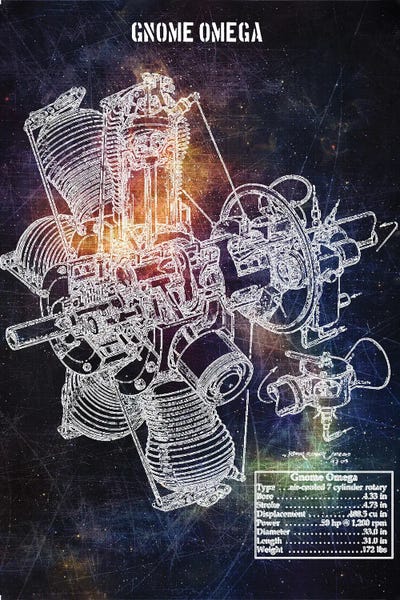 Engineering & Machinery Blueprints: Gnome Omega by Joseph Fernando