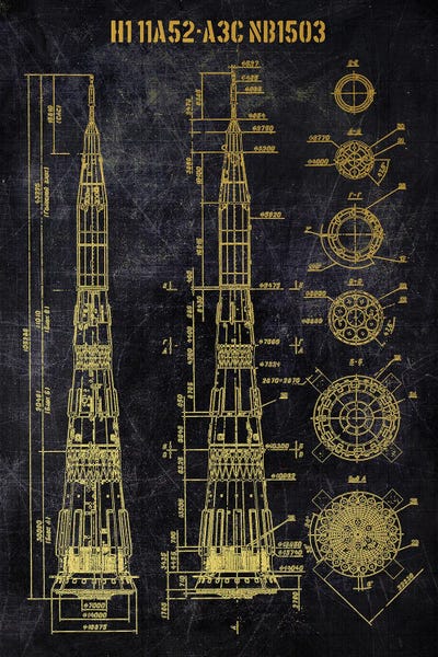 H1 11A52-A3C Nb1503 by Joseph Fernando art print