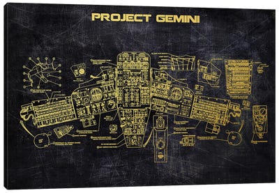 Project Gemini Canvas Art Print - Joseph Fernando