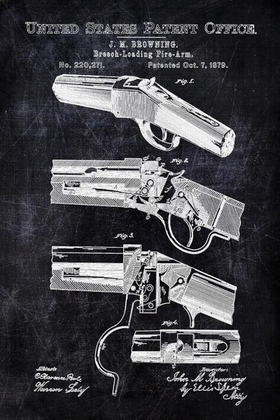 Breech Loading Fire Arm by Joseph Fernando canvas print