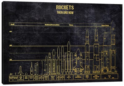 Rockets Size Canvas Art Print - Joseph Fernando