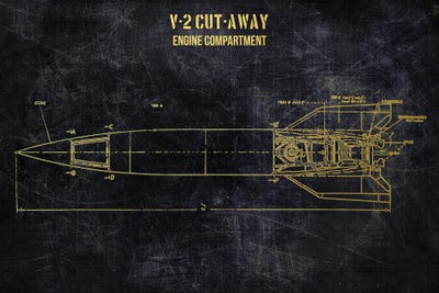 V2 Cut Away by Joseph Fernando art print