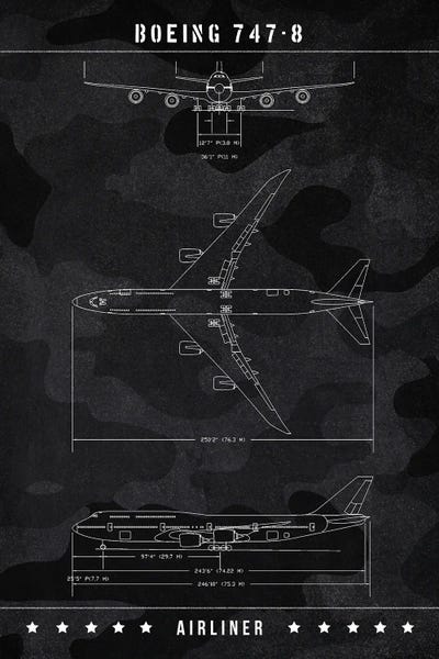 Aviation Blueprints: Boeing 747-8 by Joseph Fernando