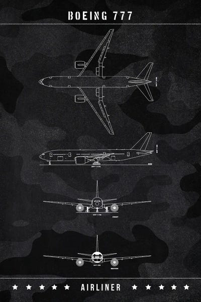 Aviation Blueprints: Boeing 777 by Joseph Fernando