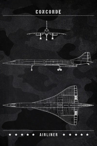 Aviation Blueprints: Concorde by Joseph Fernando