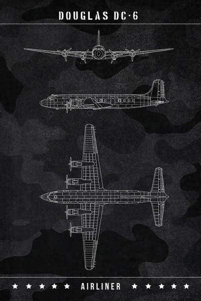 Aviation Blueprints: Douglas DC-6 by Joseph Fernando