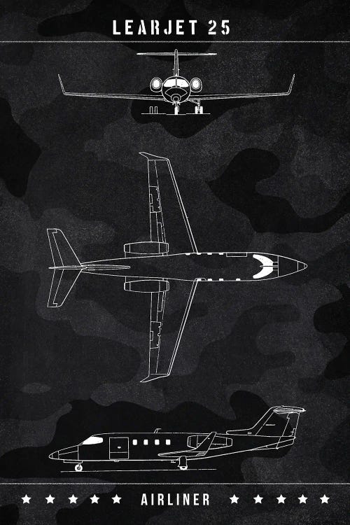 Learjet II5 by Joseph Fernando wall art