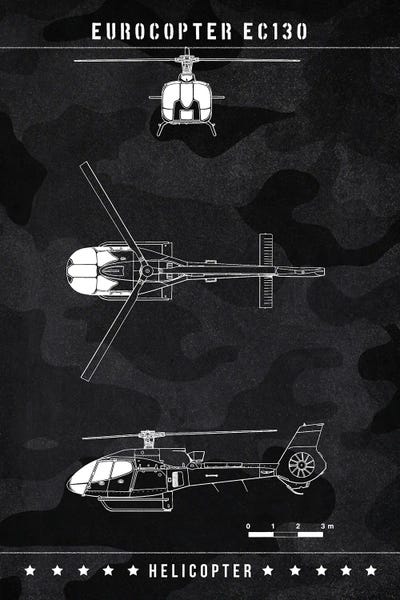 Aviation Blueprints: Eurocopter Ec130 by Joseph Fernando
