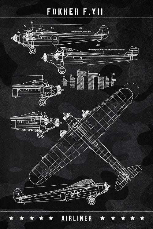 Fokker by Joseph Fernando wall art
