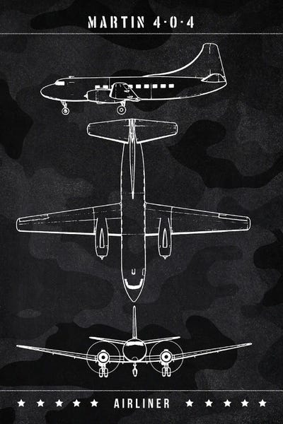 Martin 4-0-4 by Joseph Fernando art print