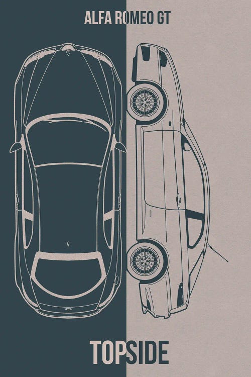 Alfa Romeo Gt by Joseph Fernando wall art