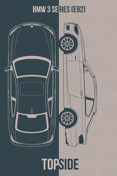 Automobile Blueprints: Bmw 3 Series (E92) by Joseph Fernando