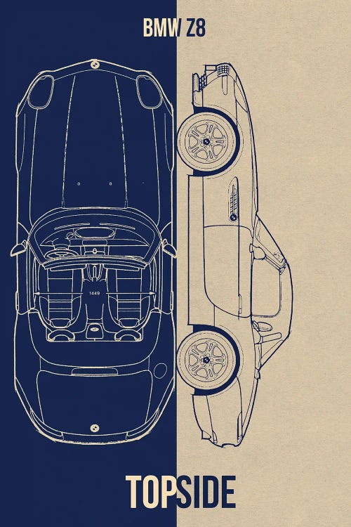 Bmw Z8 by Joseph Fernando wall art