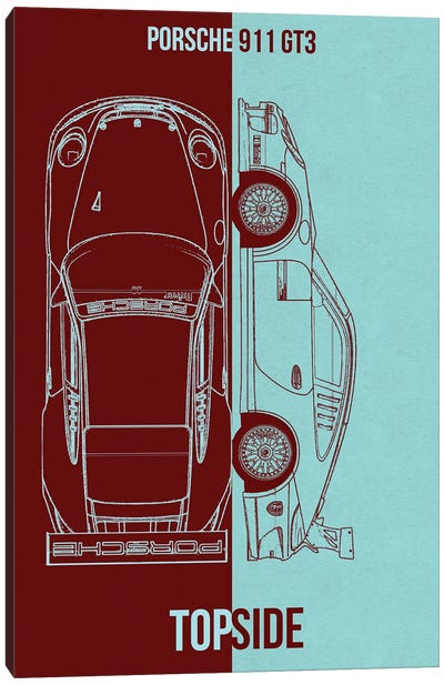 Porsche 911 Gt3 I Canvas Art Print - Joseph Fernando