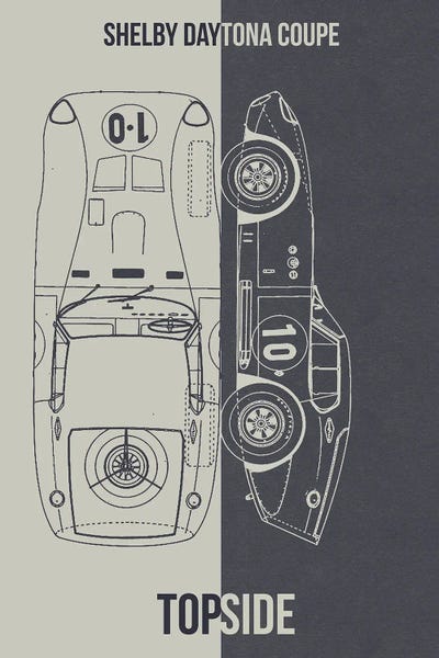 Automobile Blueprints: Shelby Daytona by Joseph Fernando