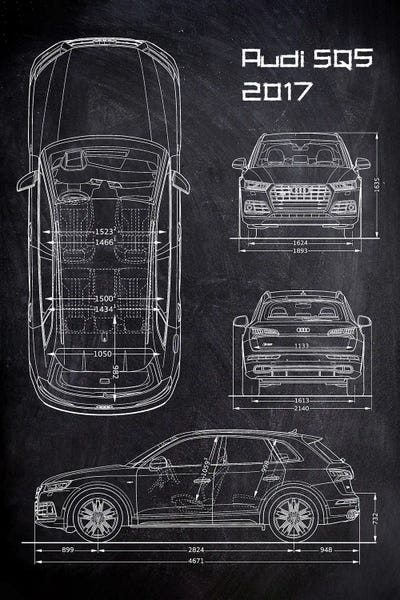 Audi Sq5 2017 by Joseph Fernando canvas print