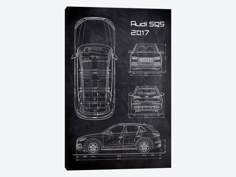 Audi Sq5 2017 by Joseph Fernando 1-piece Art Print
