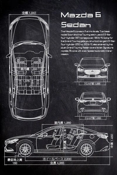 Mazda: Mazda VI Sedan by Joseph Fernando
