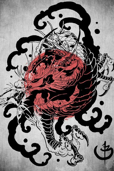 Dragons: Dragon Samurai by Joseph Fernando