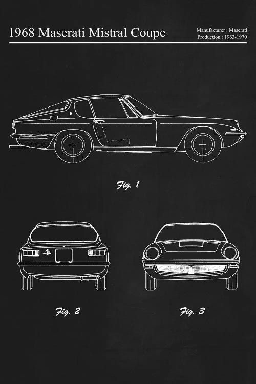 1968 Maserati Mistral Coupe