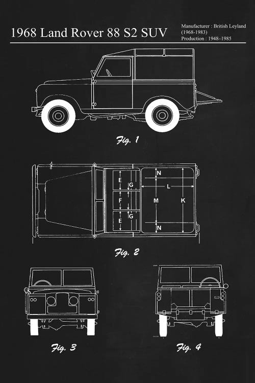 1968 Land Rover 88 S2 SUV