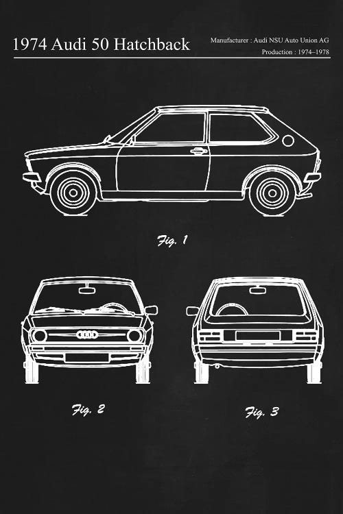 1974 Audi 50 Hatchback