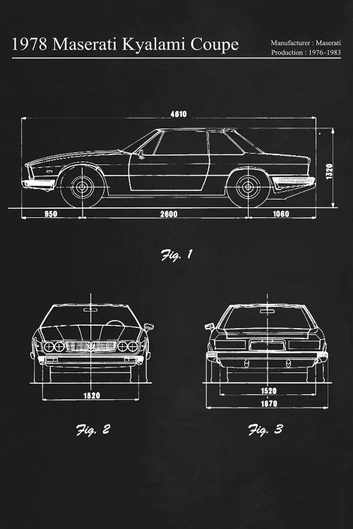 1978 Maserati Kyalami Coupe