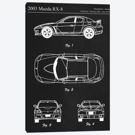 2003 Mazda RX-8 Mazdaspeed Canvas Print #JFD92} by Joseph Fernando Canvas Print