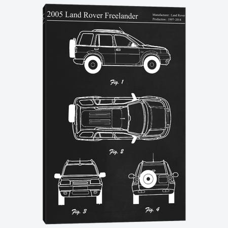2005 Land Rover Freelander SUV Canvas Print #JFD99} by Joseph Fernando Art Print