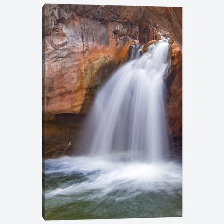 Waterfall, Shinumo Creek, Colorado River, Grand Canyon National Park, Arizona Canvas Print #JFF107} by Jeff Foott Art Print