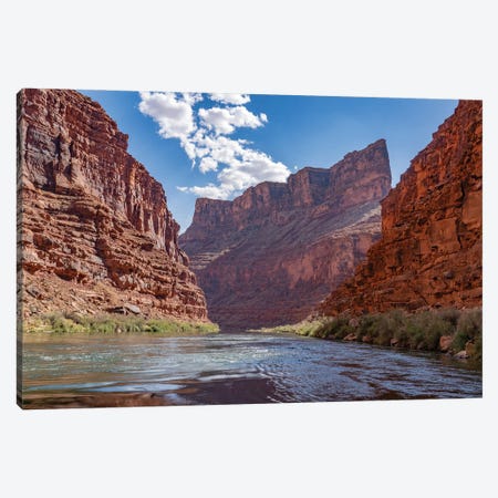 Limestone cliffs, Marble Canyon, Colorado River, Grand Canyon National Park, Arizona Canvas Print #JFF55} by Jeff Foott Canvas Wall Art
