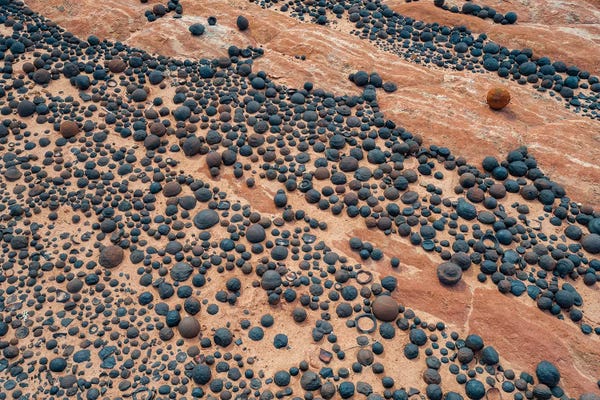 Utah: Moqui Marble Rock Formations, Grand Staircase-Escalante National Monument, Utah by Jeff Foott
