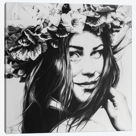 Summer Goddess Canvas Print #JFG18} by Jennifer Gehr Canvas Art