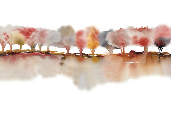 Julia Frost: Tree Line II by Julia Frost