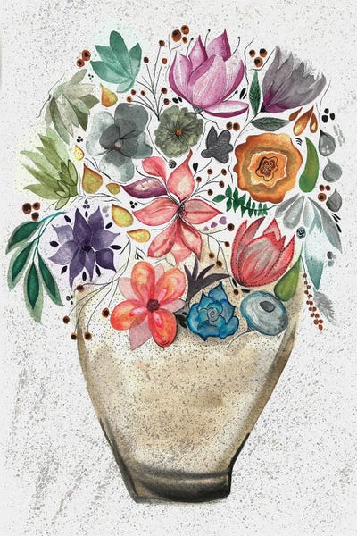 Bountiful Blossoms Watercolor Splendor