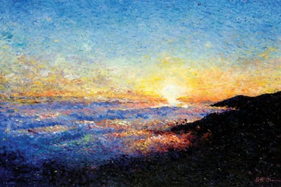 Above the Clouds of Malibu by Jeff Johnson art print