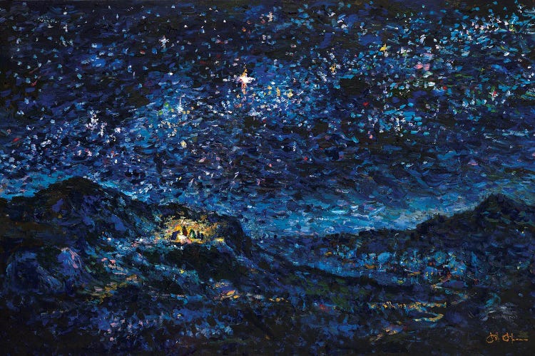 Nativity by Jeff Johnson wall art