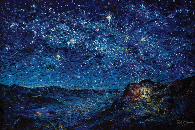Night of the Nativity by Jeff Johnson wall art