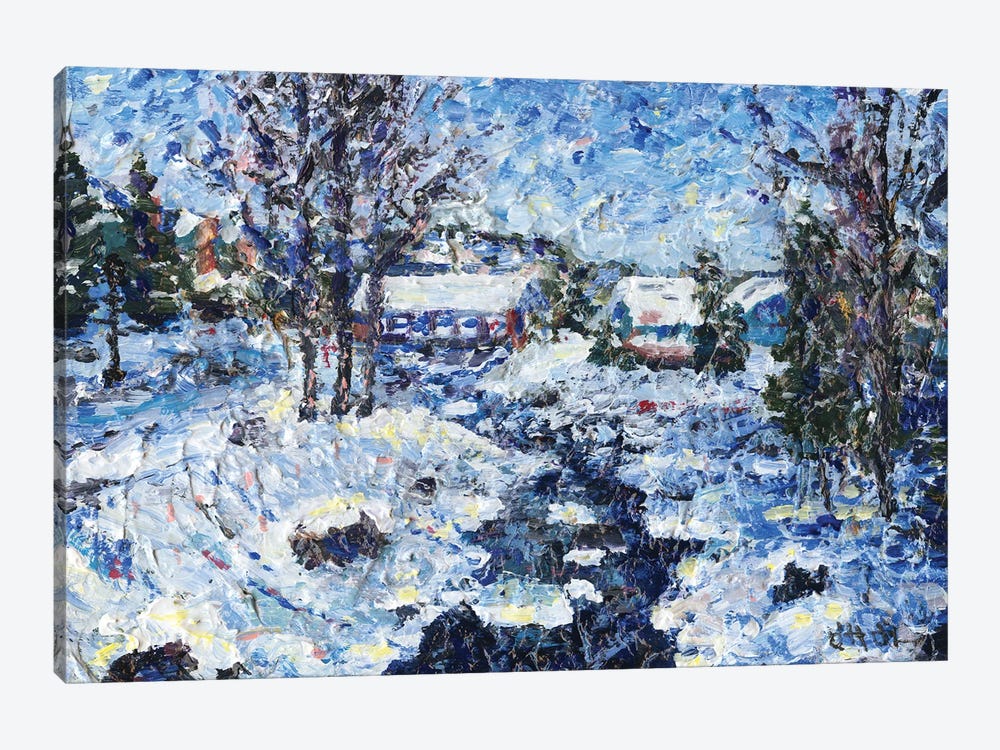 Winter's Calm by Jeff Johnson 1-piece Art Print