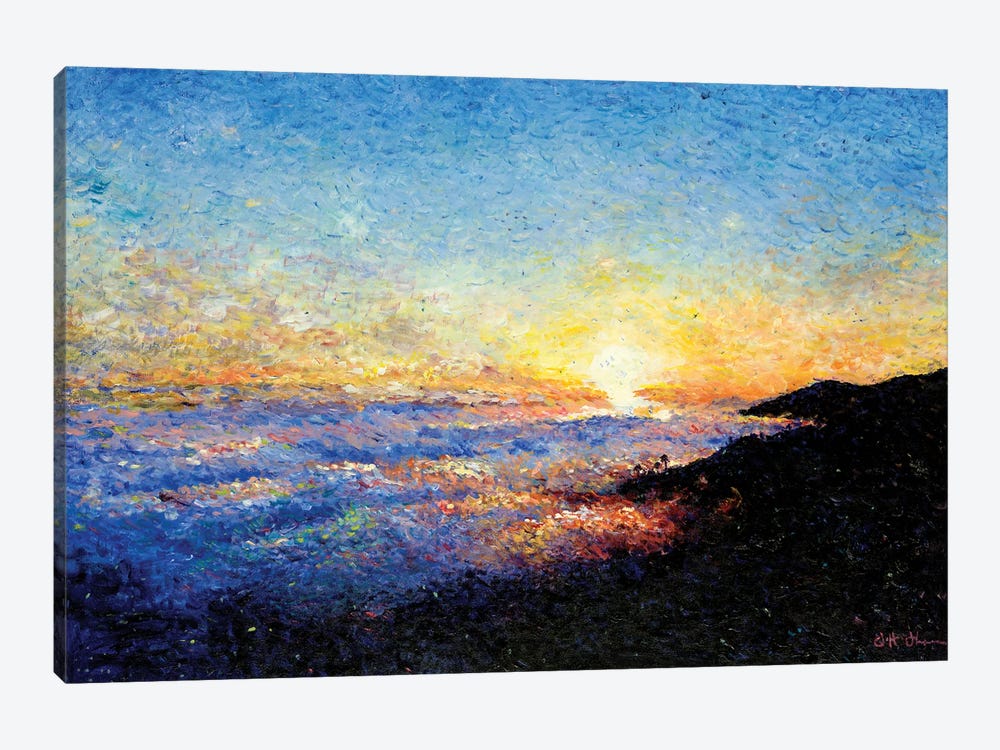 Above the Clouds of Malibu by Jeff Johnson 1-piece Art Print