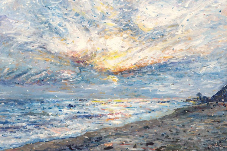 Seaside Romance by Jeff Johnson wall art